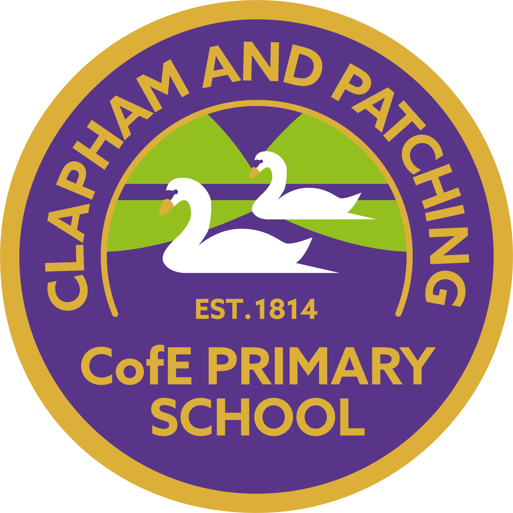 Clapham and Patching C of E Primary School logo
